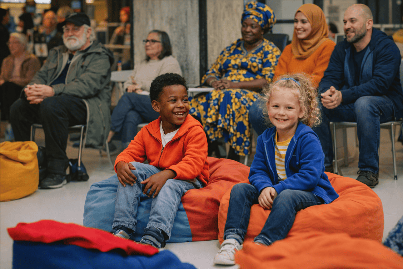 Fenix in Rotterdam marks Nationale Voorleesdagen with Dutch read-aloud events on Plein, including a breakfast.